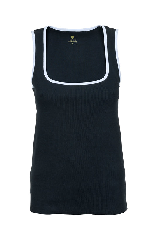 Ane Mone Ellie Singlet Black