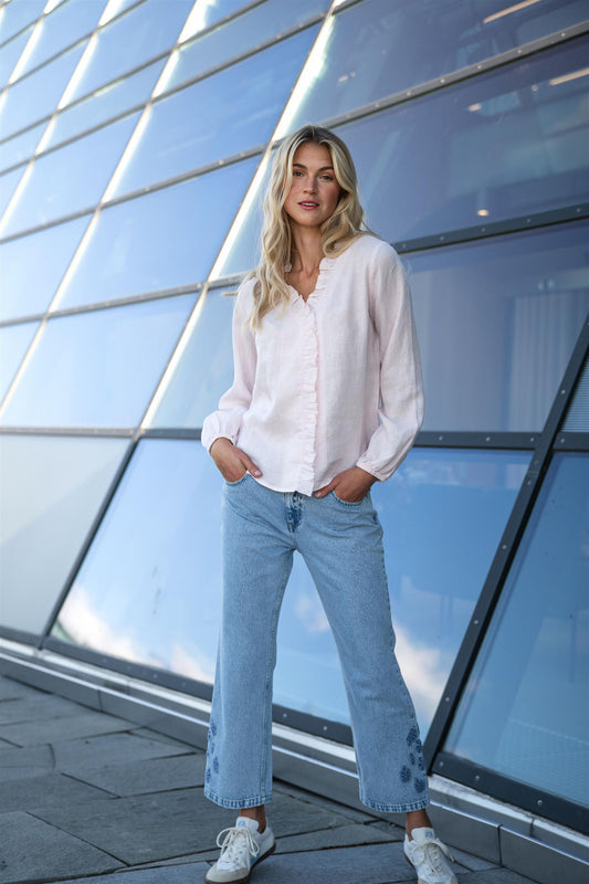 Close to my Heart Lynnie Blouse Barely Pink