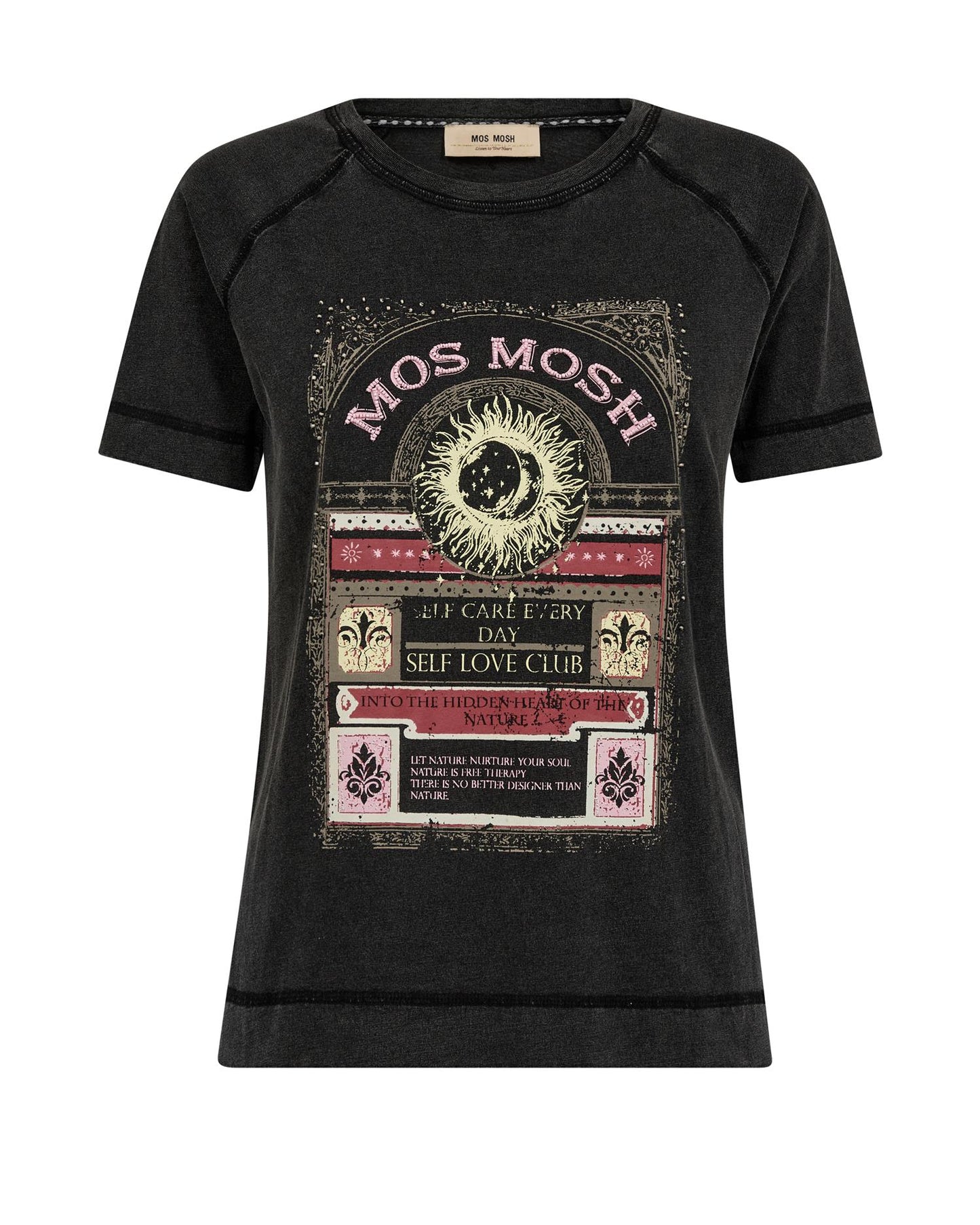 Mos Mosh Abney O-SS Tee Black