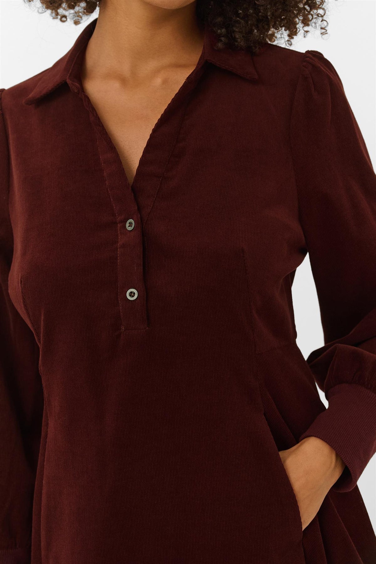 Culture Missy Rhaenaa Dress Chocolate Truffle