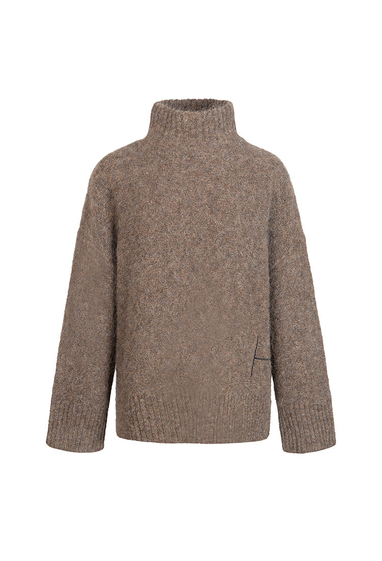 HÉST Noelle Sweater Brown