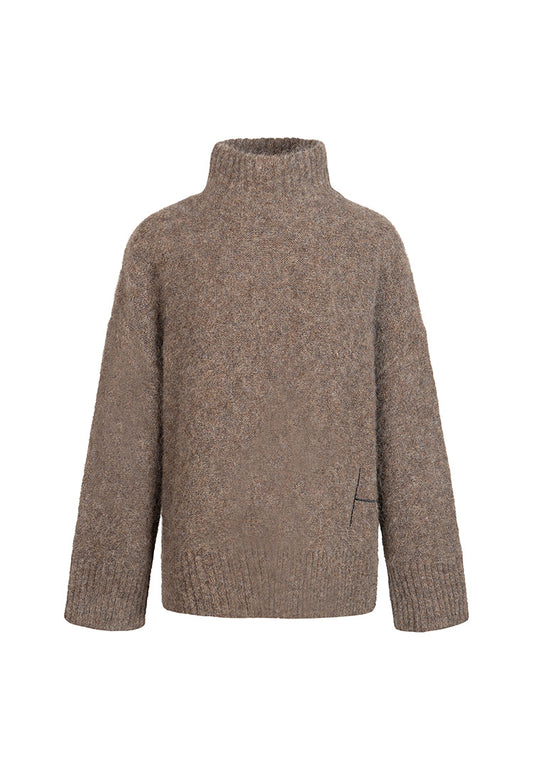HÉST Noelle Sweater Brown