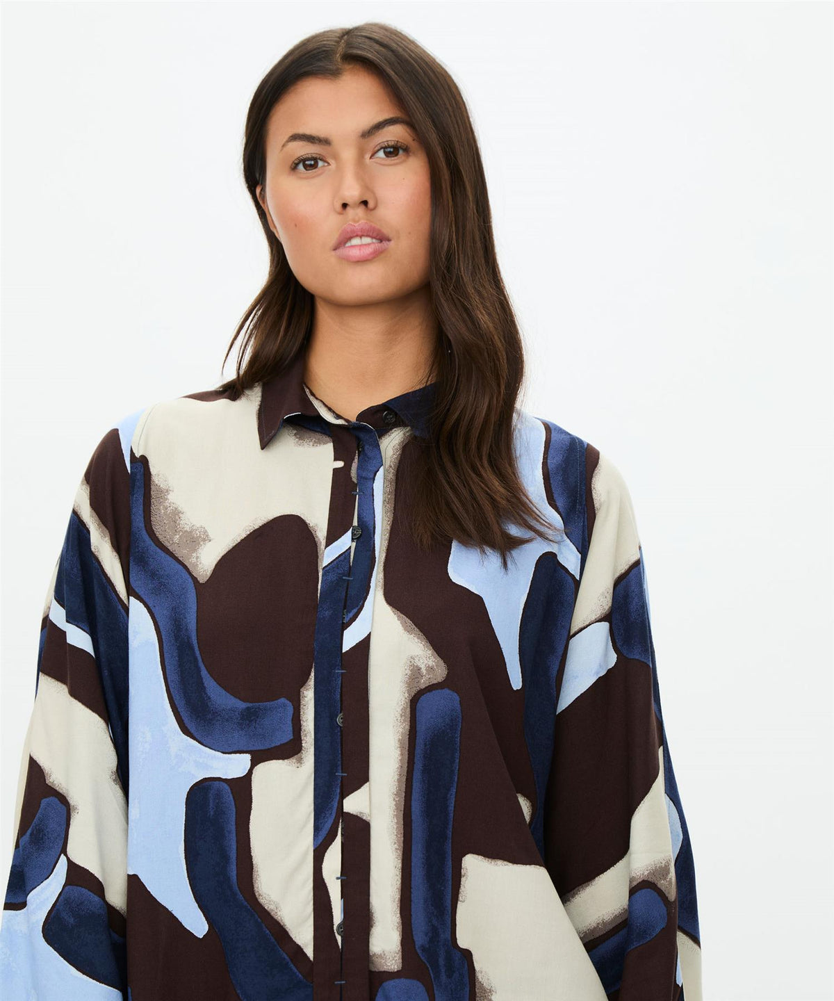 Masai Ilina Shirt Navy Blazer