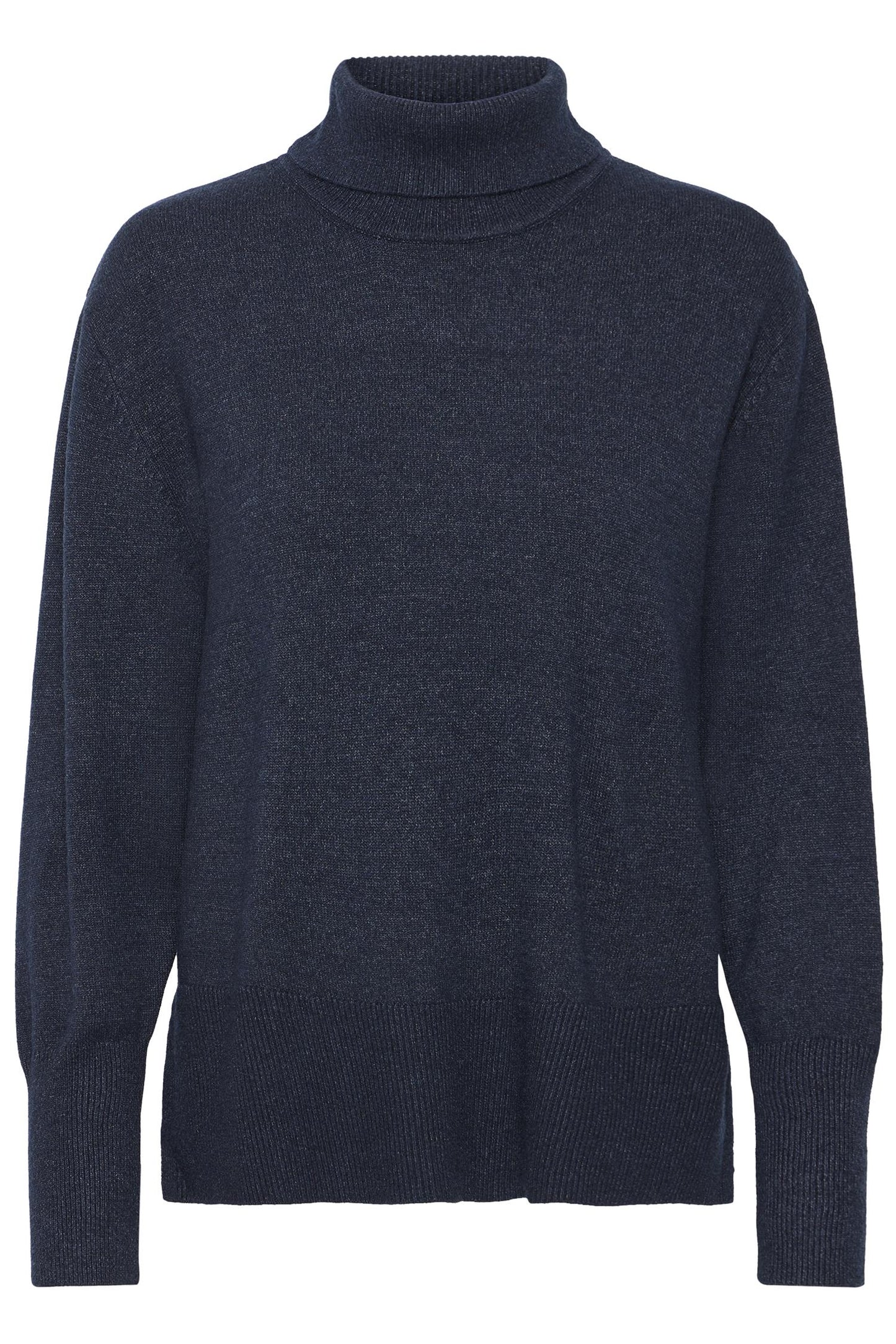 Pulz Steffi Roll Neck Dark Saphire