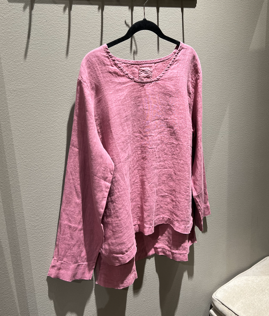 By Basics Own 12000 Blouse LS Dusty Camelia