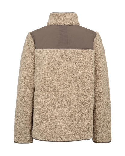 Mos Mosh Elisa Eli Teddy Jacket Feather Gray