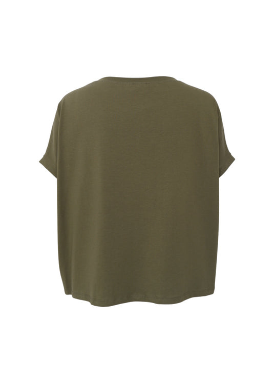 Black Colour May Loose Blouse Army