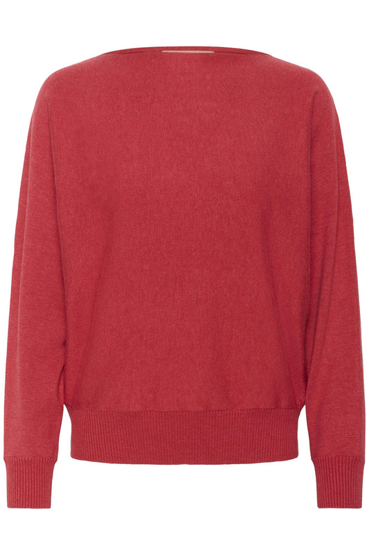 Culture AnneMarie Batwing Jumper Chili Pepper