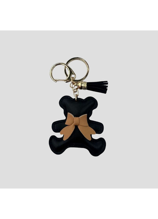 Sticky Bestie Bear Bag Charm Black