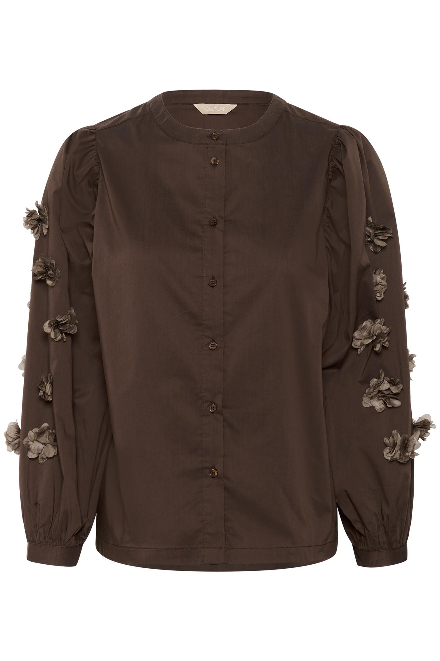 Culture Elna Antoinett Shirt Coffe Bean