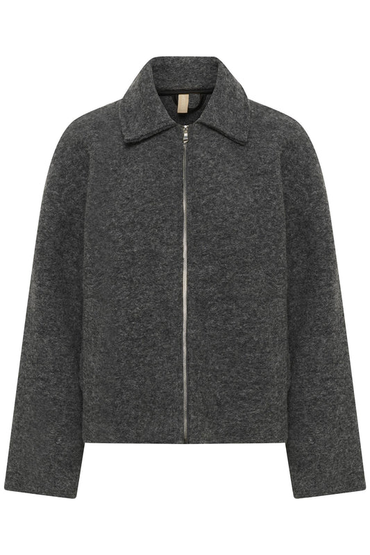 Culture Nima Birgith Jacket Mid Grey mel