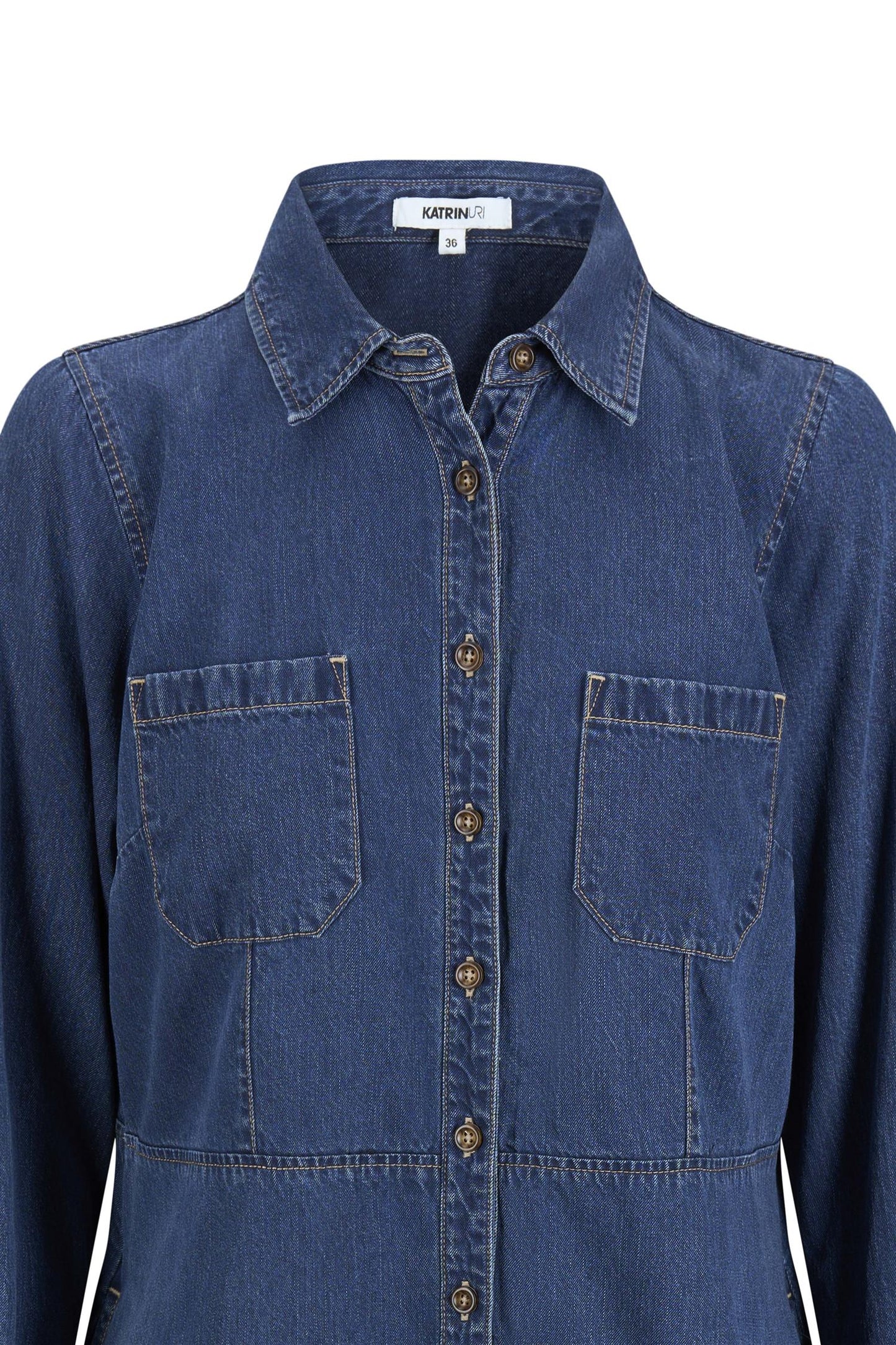 Katrin Uri Roma Dress Dk Blue