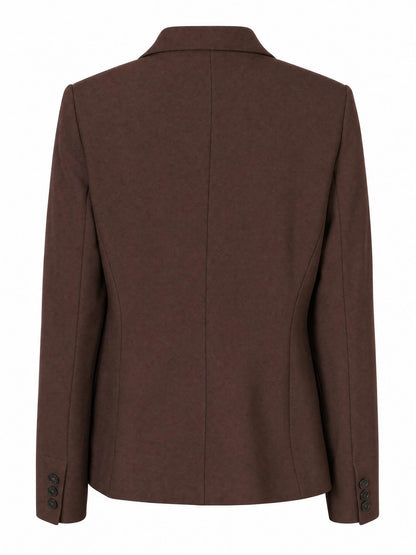 Rue de Femme Comfy Elisia Blazer Chocolat