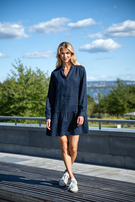 Close to my Heart Lia Dress Navy