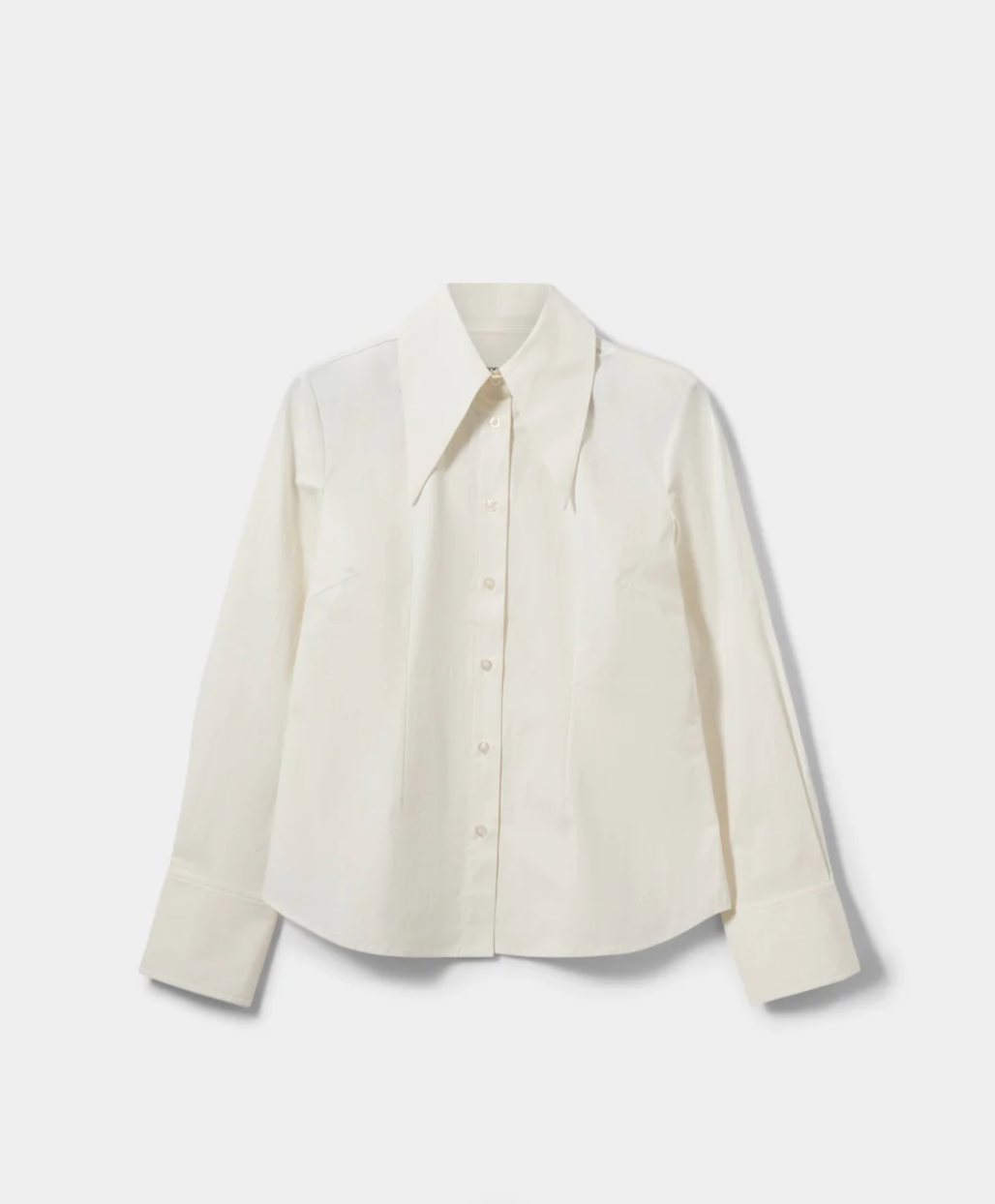 Sofie Schnoor Wildis Fitted Poplin Shirt Off White