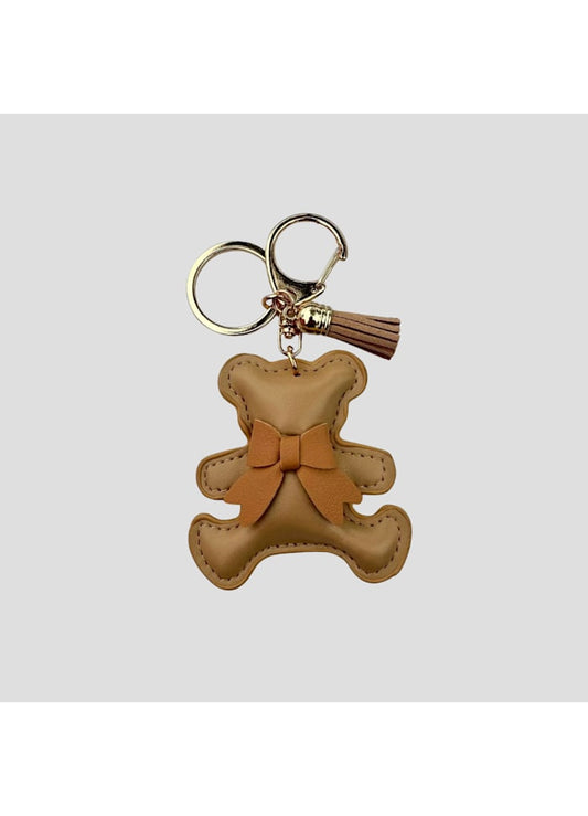 Sticky Bestie Bear Bag Charm Brown