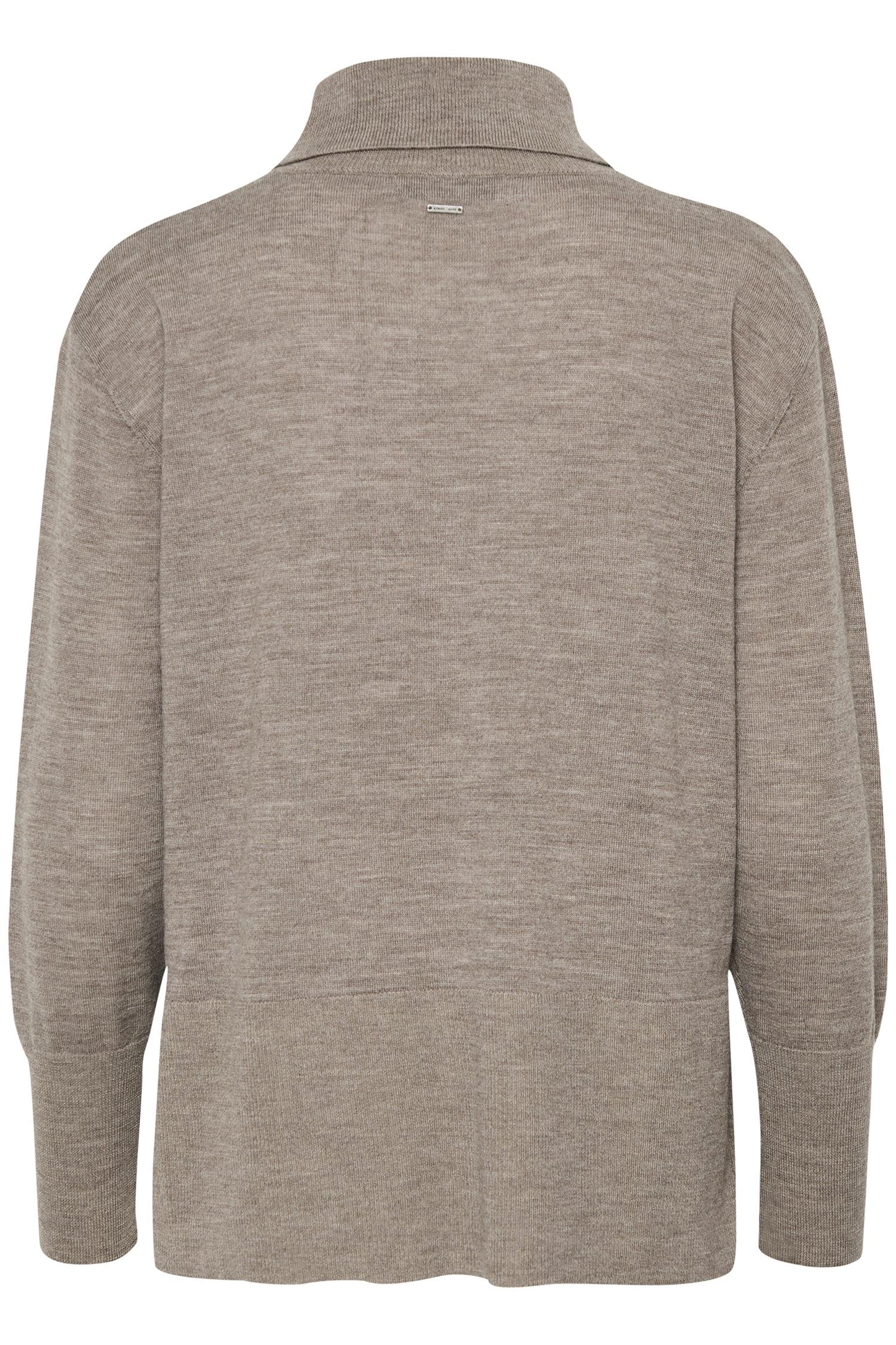 Pulz Sadie Rollneck Fossil Melange