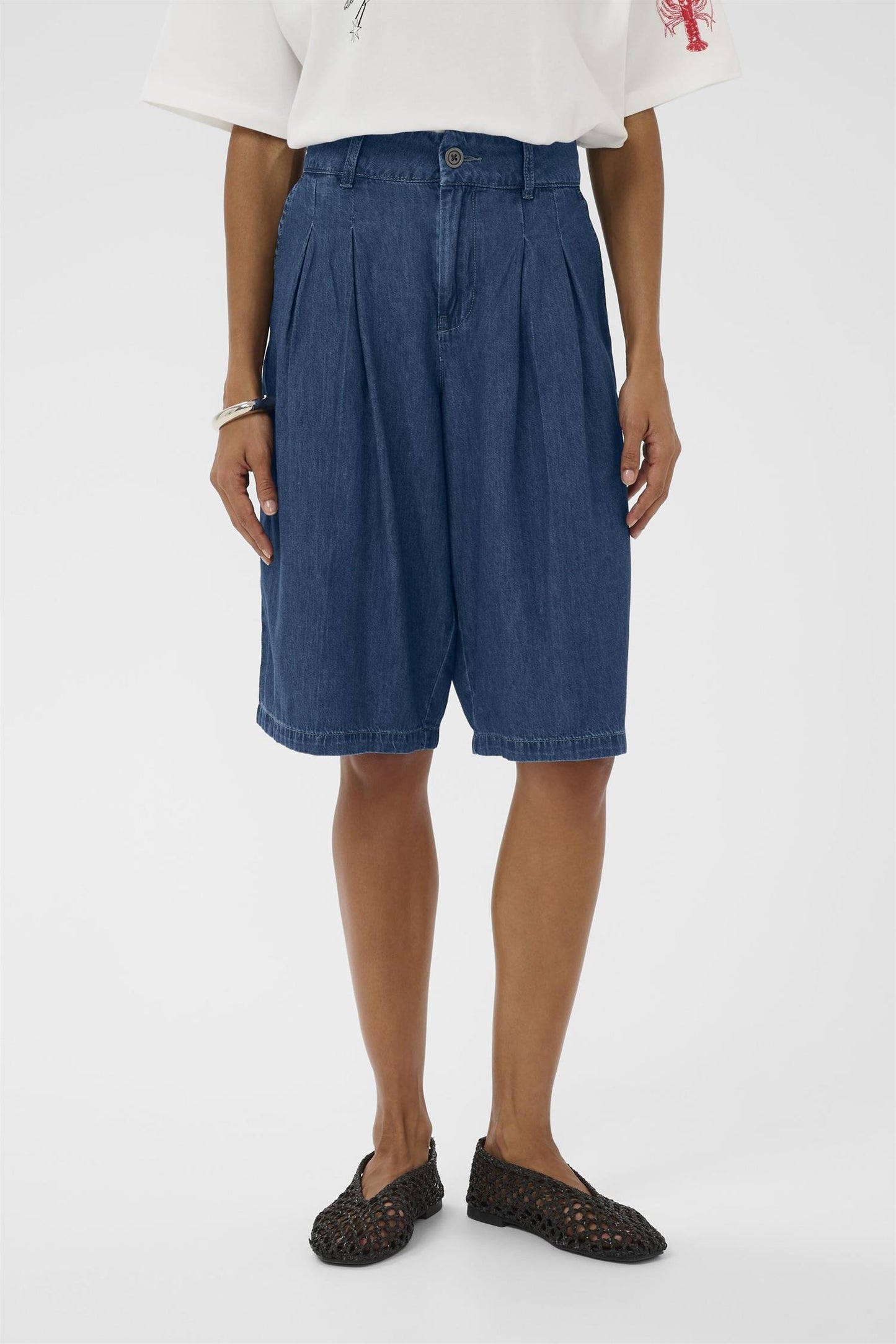 Culture Lava Arpa City Shorts Dark Blue