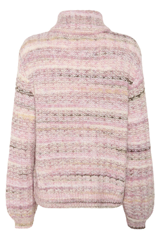 Culture Marble Rollneck Pink Mix