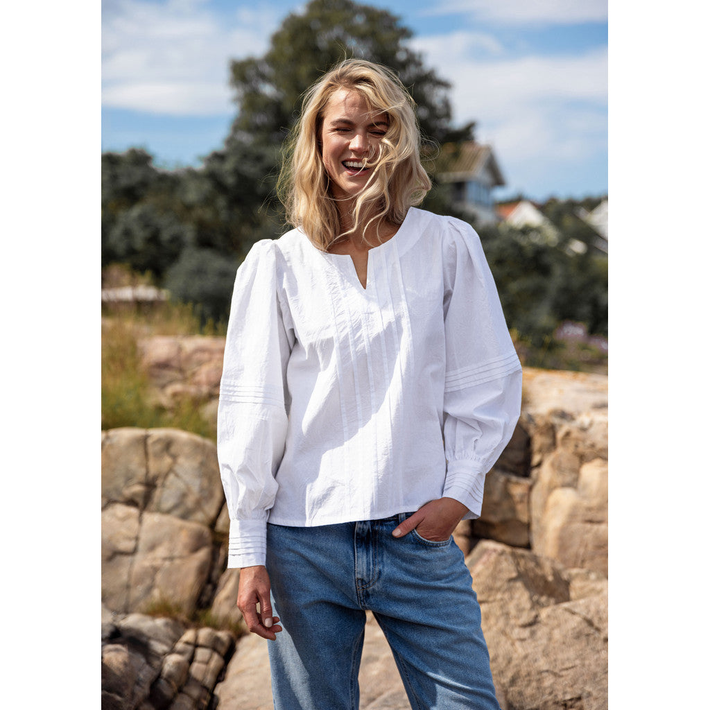 Close to my Heart Elena Blouse White