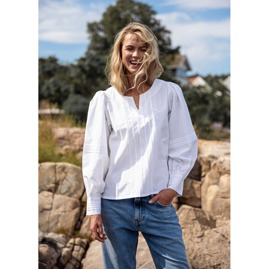 Close to my Heart Elena Blouse White