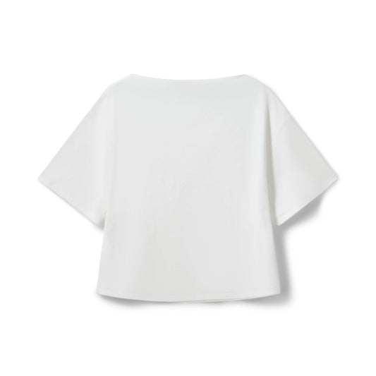 Sofie Schnoor Tea Boatneck T-Shirt Off White