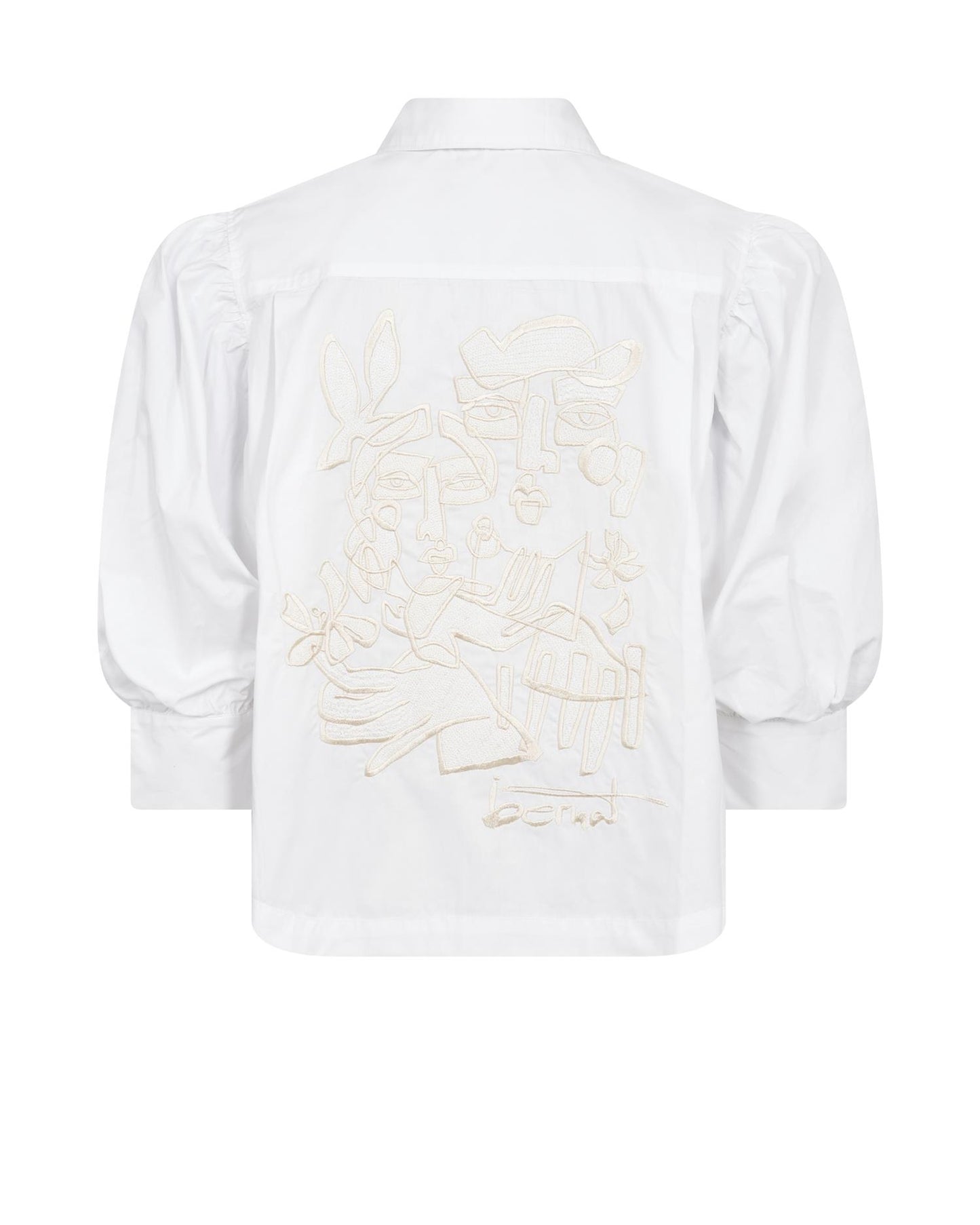 Mos Mosh Adjao Bernat Shirt White
