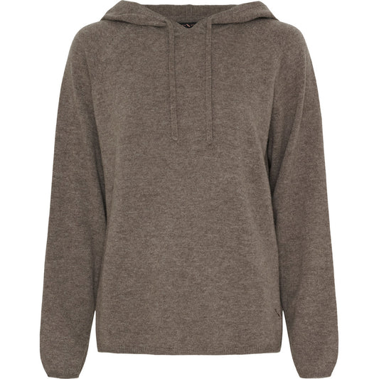 Notyz BTF Camille Cashmere Pullover Ash Brown