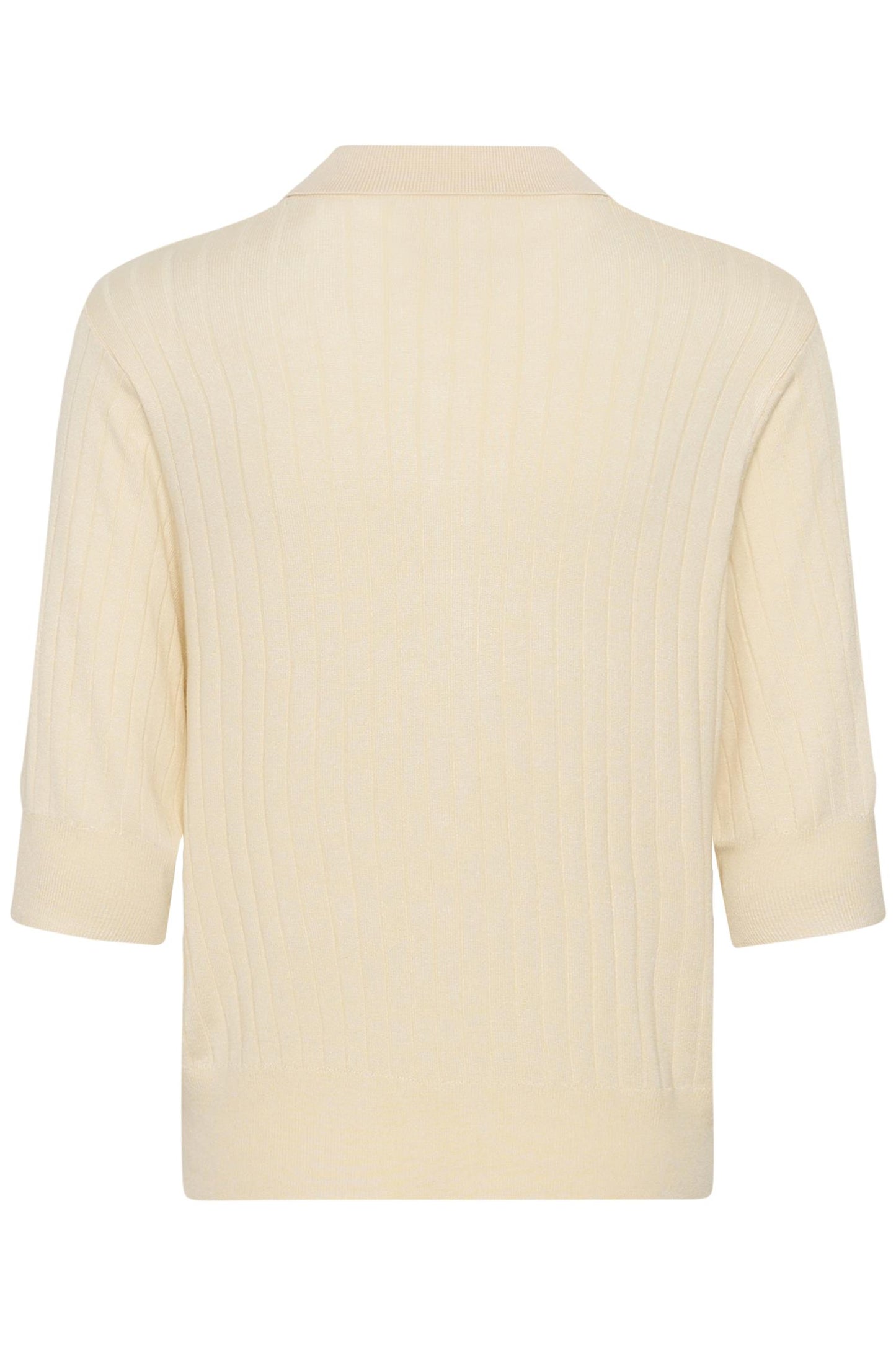 Culture Sophi Annemette SS Polo Whitecap