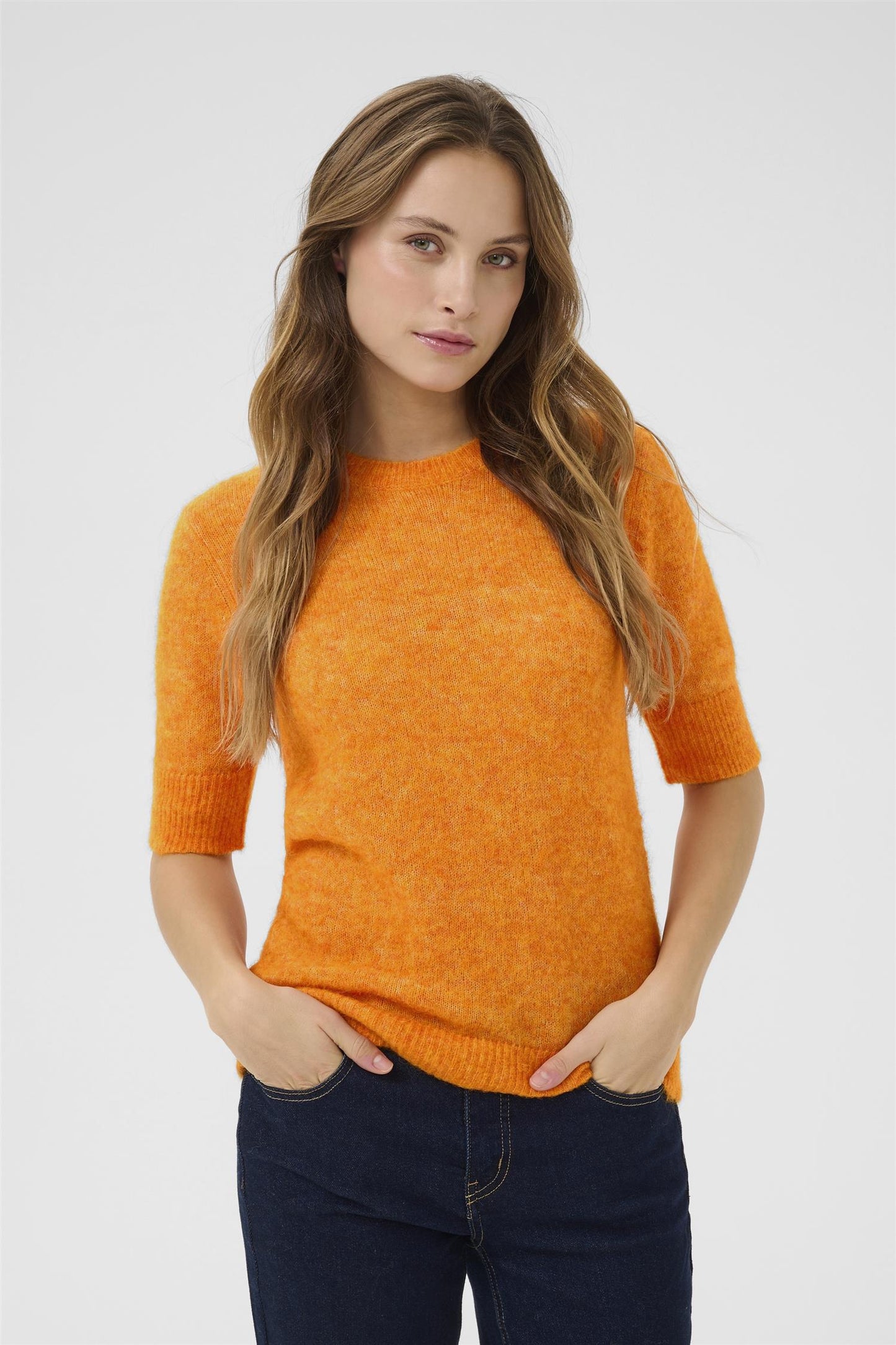 Culture Bosa Cacheia SS Pullover Russet Orange