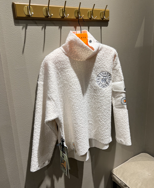 C.A.Y.A Nini Fleece White