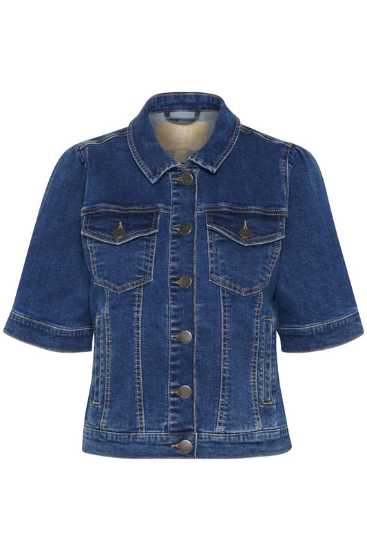 Culture Deva Ami Jacket Medium Blue Wash
