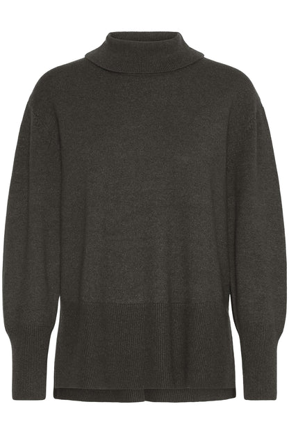 Pulz Steffi Roll Neck Espresso