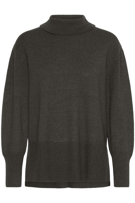 Pulz Steffi Roll Neck Espresso