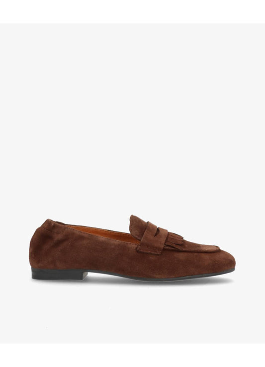 Shoedesign Copenhagen Lilou Suede Brown Dark