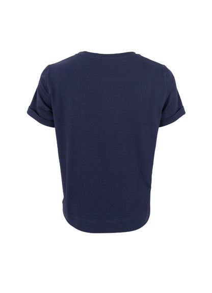 Black Colour May SS Tee Navy