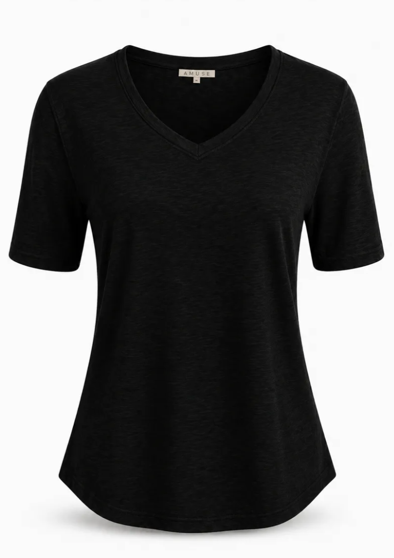 Amuse by Veslemøy Frederikke Tshirt Black