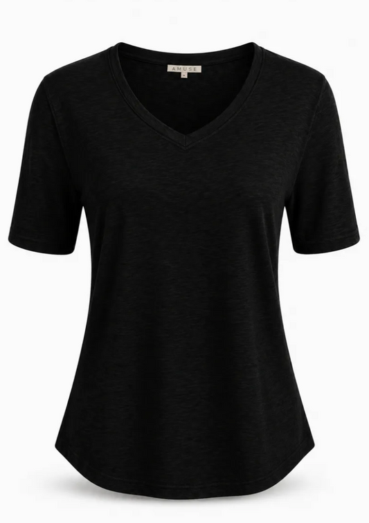 Amuse by Veslemøy Frederikke Tshirt Black