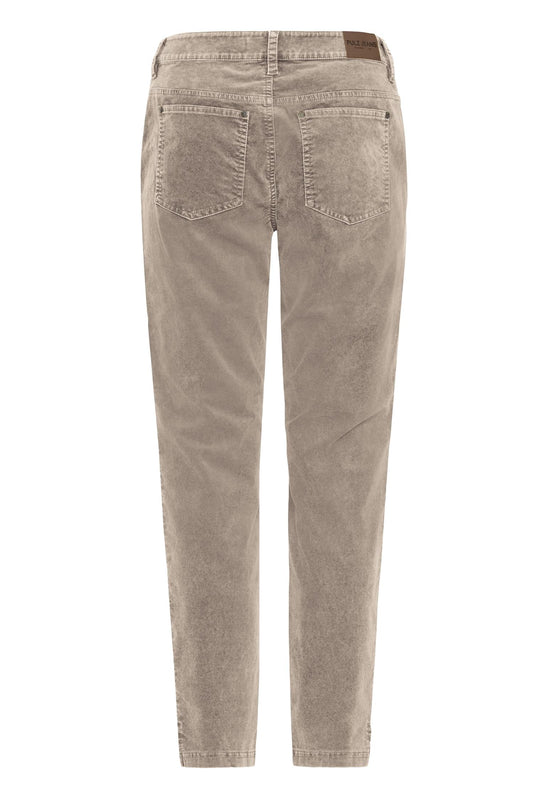 Pulz Fiba HW Pant Skinny Leg Walnut