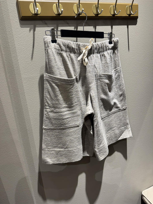 By Basics Sweat Shorts Elephant Melange