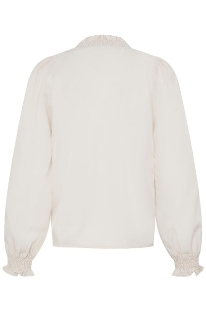 Pulz Chole Blouse Cloud Dancer