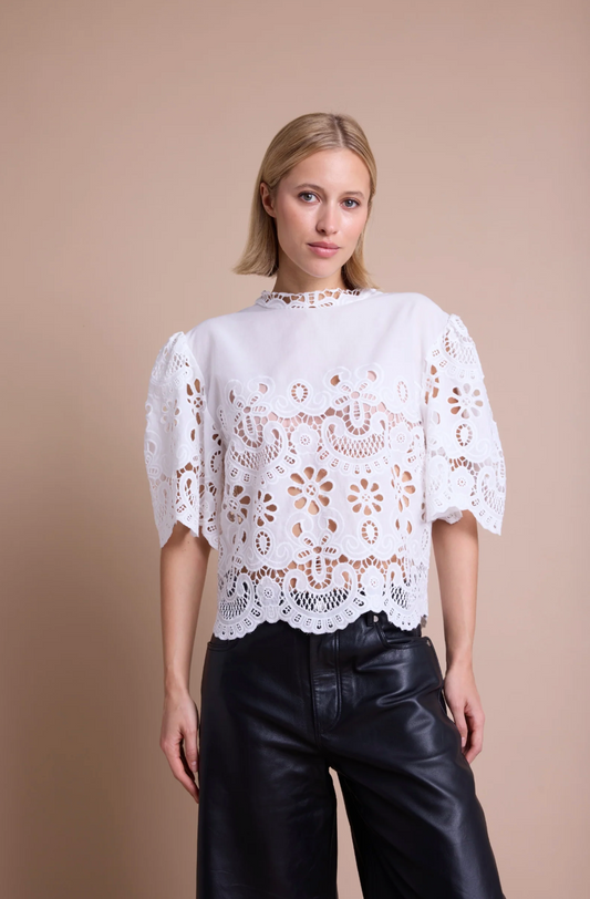 Line of Oslo Line Of Oslo Victoria Lace White