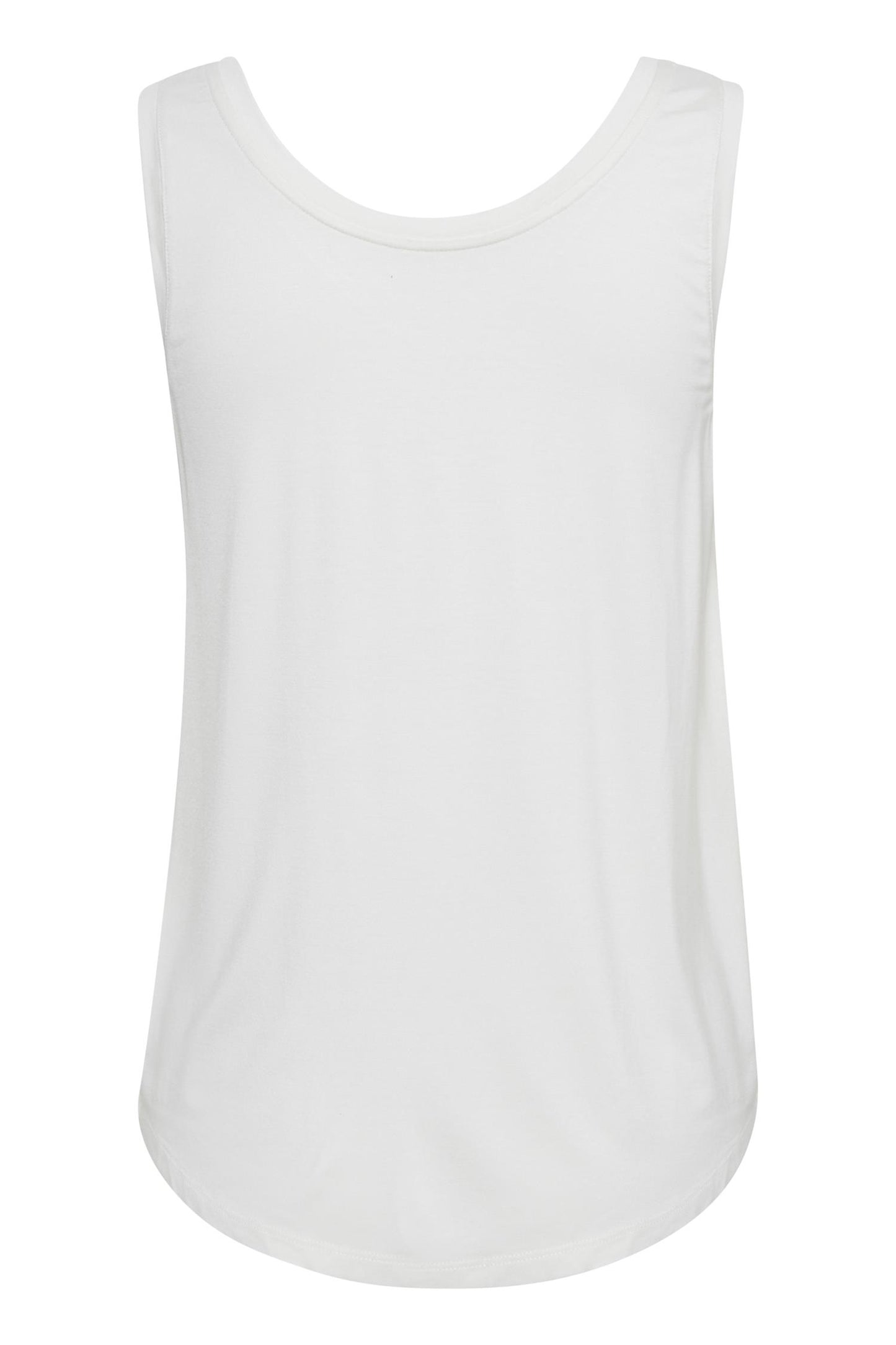 Culture Poppy VO-neck Tank Top Spring Gardenia