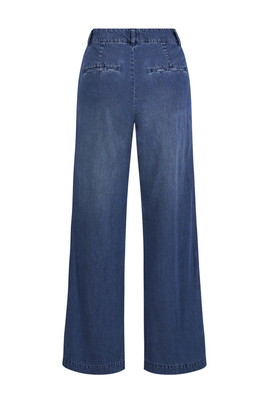 Katrin Uri Toscana Trouser Dk Blue