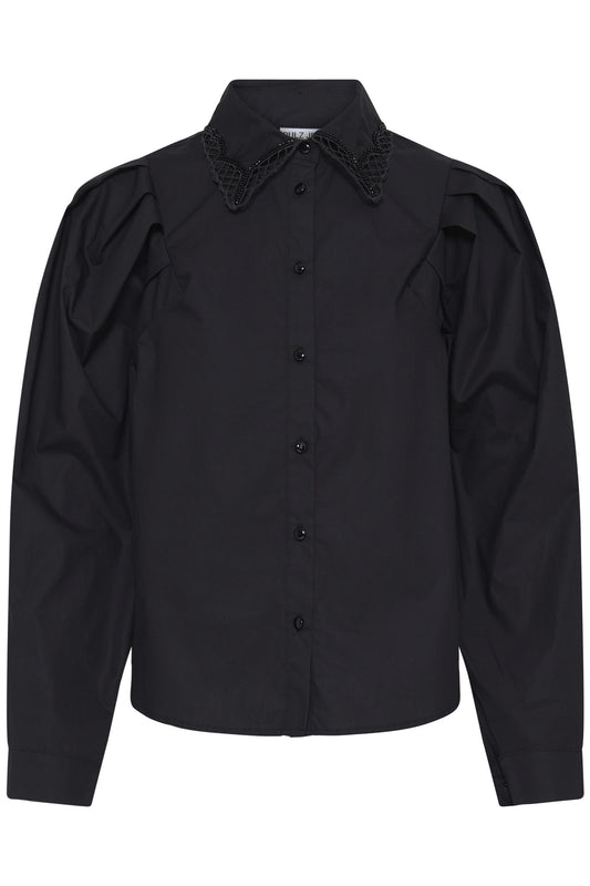 Pulz Felora Shirt Black