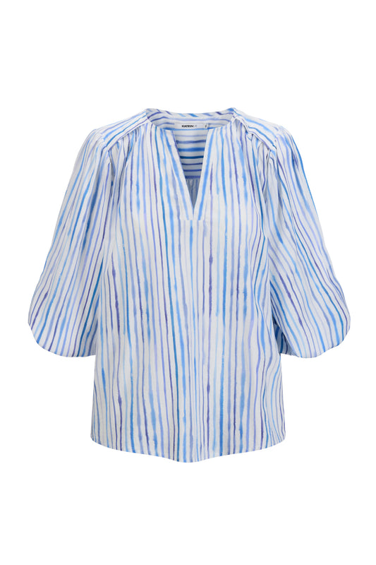 Katrin Uri Rivera Clementine Blouse Blue