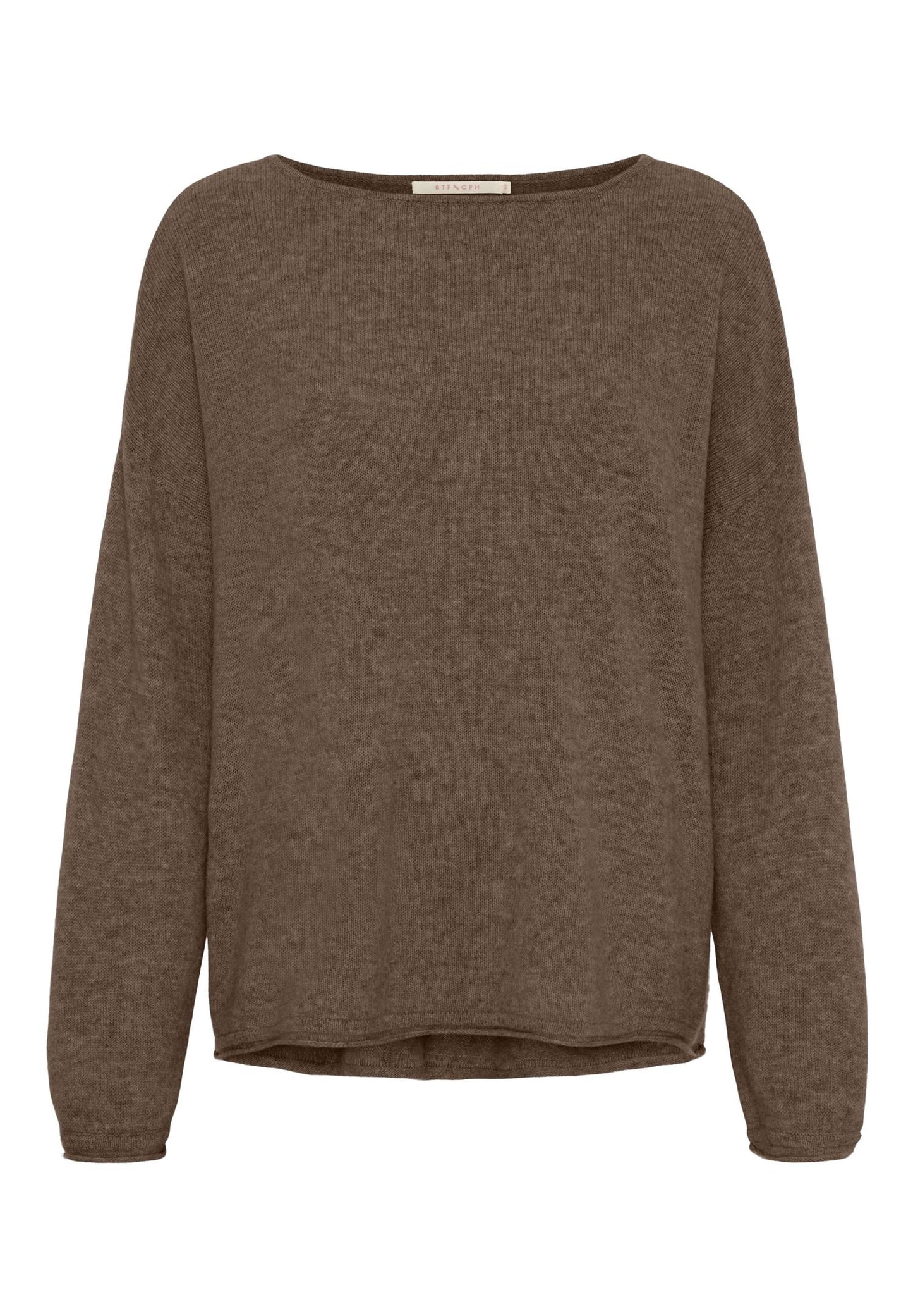 Notyz Mira Pure Cashmere Pullover Brown