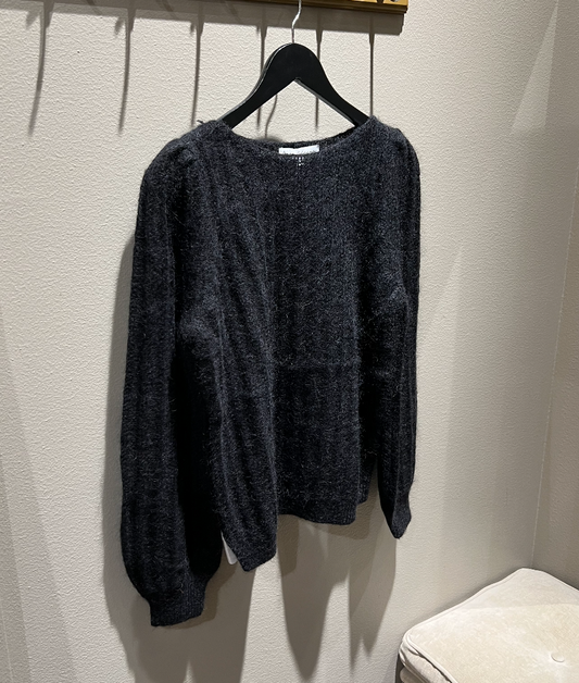 Dear Dharma Wavy Sweater Black