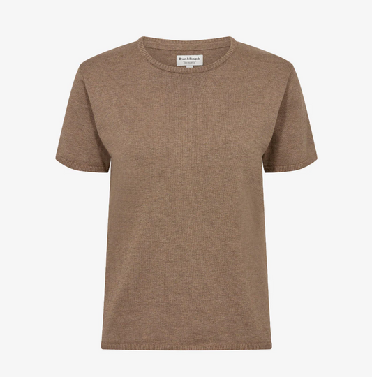 Bruun & Stengade Tekla Tshirt Brown