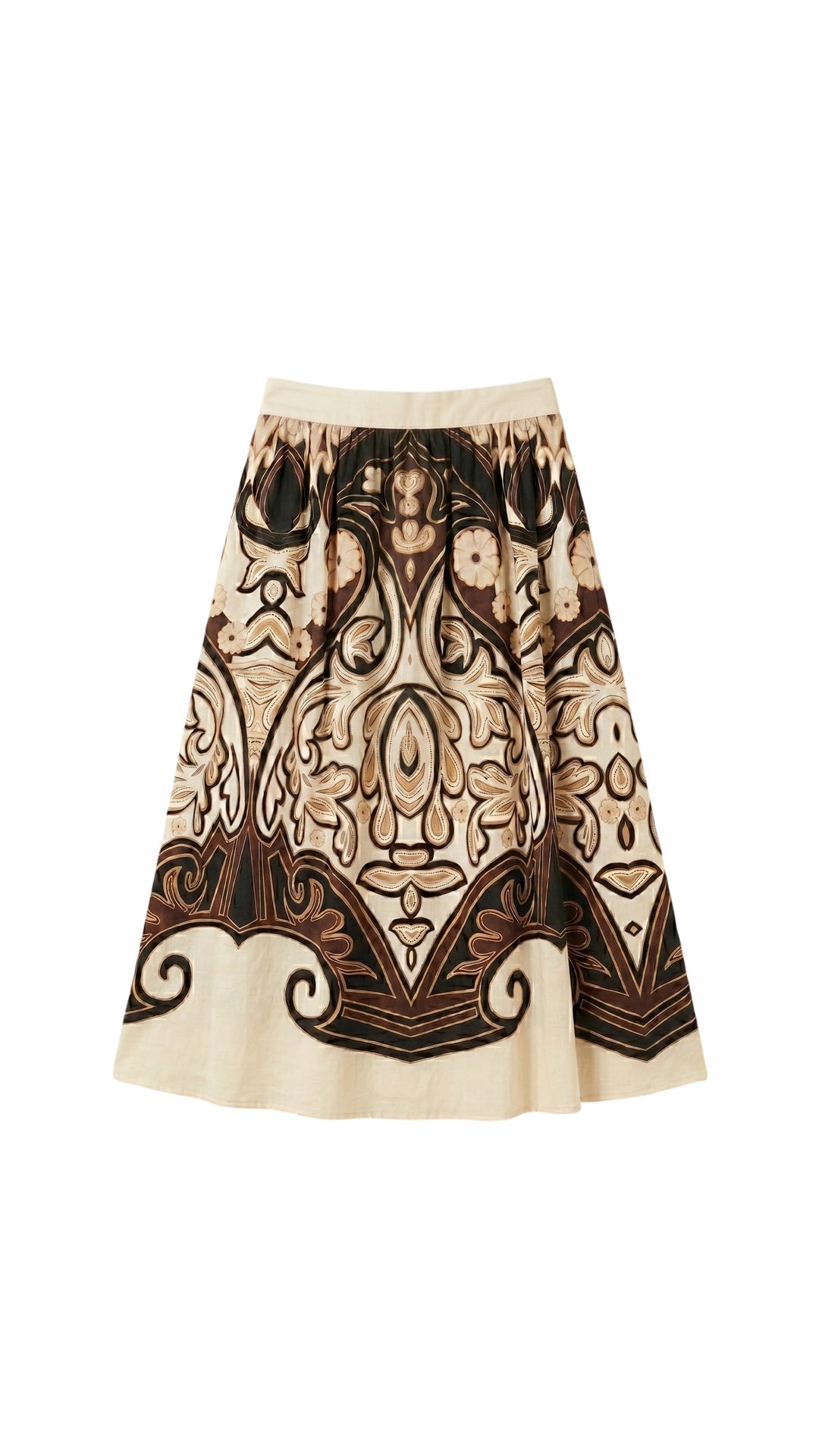 Rah Oslo Printed Skirt Fantasia